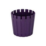 Poliwork Çit Kaktüs Saksı 0,1 Lt – 6.5x6 cm Mini Fide ve Sukulent Saksısı - Mor