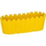 Poliwork Çit Kaktüs Saksı 0,3 Lt 180*60*60 mm - Sarı