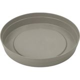 Poliwork Konik Saksı Tabağı 26,5 cm – 265x50 mm Dayanıklı Plastik Saksı Altlığı - Sütlü Kahve