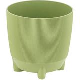 Poliwork Luna Ayaklı Saksı 1 Lt – 12,5 cm Küçük Boy Modern Ayaklı Saksı - Mint Yeşil