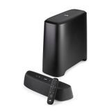 Polk Audio MagniFi Mini AX ultra kompakt TV soundbar, kablosuz subwoofer, Dolby Atmos, DTS:X, HDMI eARC, Bluetooth, AirPlay 2, Google Chromecast - siyah