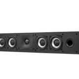 Polk Audio Monitor XT35 ince merkezi hoparlör, Hi-Res sertifikalı, Dolby Atmos ve DTS:X (adet) ile uyumlu, siyah