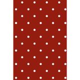 Polka Dot Notebook: Minimalist Red and White Polka Dot Journal for School, Work, Business & Everyday Notes | 6” x 9” | 100 Lined Pages