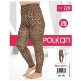 Polkan 220 Leopar Desenli Kadın Tayt