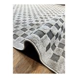 Pollini Halı Grace Iskandinav Desen High Low Örgü Desen Halı Kilim 96