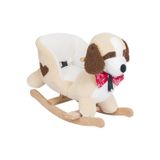 POLLY BABY Eğitici Peluş Sallanan At Ahşap Sallanan At ve KÖPEK