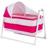 POLLY BABY Polly Lüks Portatif Sallanır Sepet Beşik Hamak Pembe