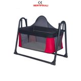 POLLY BABY Sallanır Lüks Sallanır Portatif Kurulumlu Sepet Beşik Hamak Beşik Kırmızı 30 cm Metal 45 cm Garanti