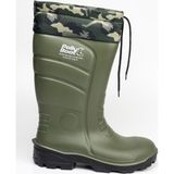 Polly Boot Antistatik İşçi Çizmesi Boğazlı Kısa 37 cm Haki Renkli Güvenlik Standartlarına Uygun