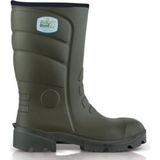 Polly Boot Galaxy 501K Haki Renk Orta Boy Çizme S3 Güvenlik Standardı ile Konforlu Kullanım