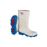Polly Boot Galaxy Vega 04 Beyaz Renk Çelik Burunsuz (korumasız) Çizme Bot
