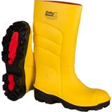 Polly Boot Galaxy Vega S4 Sarı Renk Çelik Burunlu Çizme Bot