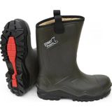 Polly Boot Power Rigger Haki Renkli İçi Yünlü Çizme S1 Güvenlik Standardı ile Dayanıklı Malzeme