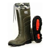 Polly Boot Uzun Kamafulaşlı Uzatmalı Haki S4 Çelik Burun Hayvancılık Petrol Taş Ocakları Fabrika Inşaat Kulanım Ideal - 41 - Haki Yeşil