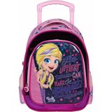 Polly Pocket 21480 Pembe Çekçekli Okul Çantası