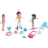 Polly Pocket GFR09 Üçü Bir Arada Oyun Seti