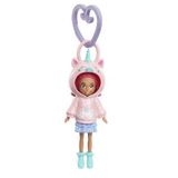 Polly Pocket HKV98 - Sarı Dinozor JBJ95 Friend Anahtarlık