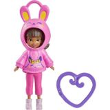 Polly Pocket HKV98 - Tavşan HRD63 Friend Anahtarlık