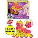 Polly Pocket Inline 4 Teker Paten - (34 - 37 Numara Için Ayarlanabilir)