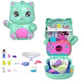 Polly Pocket JFG56 - Kitty Popsicle Resort Maceraları Kompakt Oyun Seti