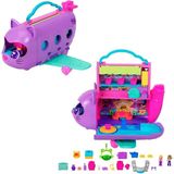 Polly Pocket Minik Kedi Hava Yolları Oyun Seti 19 Aksesuar ile 4 Yaş ve Üzeri Çocuklar İçin