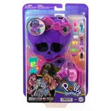 Polly Pocket? Monster High Temalı Kompakt Oyun Seti, 3 Mikro Bebek Ve 10 Aksesuar Bulunan