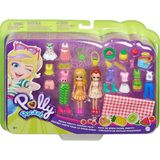 Polly Pocket Piknik Seti Kız Çocuklar İçin 7 Parça Moda Aksesuarı ile Eğlenceli Oyun
