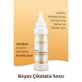 Pollyanna Beyaz Çikolata Sos 320 Gr - Waffle & Pankek & Krep & Tatlı Sosu