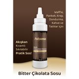 Pollyanna Bitter Çikolata Sos 320 Gr - Waffle & Pankek & Krep & Tatlı Sosu