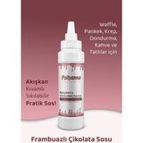 Pollyanna Frambuaz Çikolata Sos 320 Gr - Waffle & Pankek & Krep & Tatlı Sosu - 1 Adet
