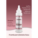 Pollyanna Frambuaz Çikolata Sos 320 Gr - Waffle & Pankek & Krep & Tatlı Sosu