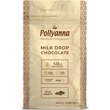 Pollyanna Sütlü Belçika Drop Çikolata 0,4 Kg %33,6 Kakao İçeren Lezzetli Tatlı - 1 Adet