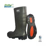 Pollyboot K.haki/Siyah Pu Çizme No:40
