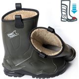Pollyboot Power Rigger Çizme Çelik Burunlu Su Geçirmez Kürklü S1 Güvenlik Standardı Kumaş Malzeme - Renkli