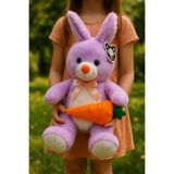 POLLYTOYS PELÜŞ OYUNCAKTA DÜNYA MARKASI Havuçlu Sevimli Tavşan Üretici Frima 🧸