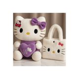 POLLYTOYS PELÜŞ OYUNCAKTA DÜNYA MARKASI Hello kitty oyuncak ve peluş çantası ikisi bir arada set olarak geliyo üretici firma 🧸