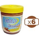 Polmak Gold Fıstık Ezmesi Şeker İlavesiz 340 gr x 6
