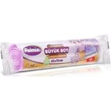 Polmix Büzgülü Çöp Poşeti Büyük Boy 65 x 70 cm 10 Adet - Lavanta
