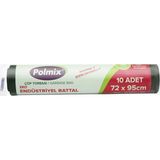 Polmix ÇÖP TORBASI POLMİX ENDÜSTİRİYEL 400 GRAM 80X110 SİYAH 1 PAKET