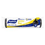 Polmix Eko Endüstriyel Jumbo Boy Çöp Poşeti 80X110 Cm Siyah Rulo