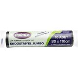 Polmix Endüstiriyel Çöp Poşeti Jumbo Çöp 500 Gram Çöp Torbası Polmix