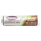 Polmix Endüstriyel Orta Boy Çöp Torbası 55X60 cm 5