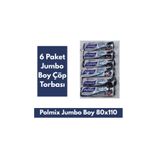 Polmix Jumbo Boy Çöp Torbası 80x110 6 paket x 10 adet= 60 adet