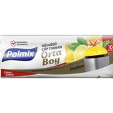 Polmix Kokulu Büzgülü Çöp Poşeti Orta Boy Limon - 55 x 60 cm