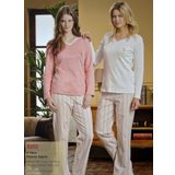 Polo 15052 Pembe Kadın Pijama Takım
