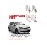 POLO 2009-2017 ARASI ÖN UZUN-KISA 4 LÜ FAR AMPÜLÜ TAKIMI BOSCH