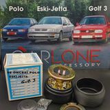 Polo 98 Öncesi-Eski Jetta-Golf3 İle Uyumlu Sabit Spor Direksiyon Göbeği Momo Tip