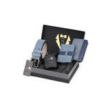 Polo Air Erkek Cüzdan, Kartlık, Kemer ve Parfüm 4'lü Set, Lacivert, Damat Çeyiz