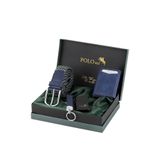 Polo Air Erkek Cüzdanı, Otomatik Mekanizmalı, Örgü Esnek Kemer, Çakmak, Anahtarlık, Lacivert