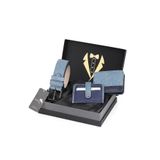 Polo Air Erkek Damat Çeyiz Paketi 3'lü Set, Kemer, Cüzdan ve Kartlık, Lacivert